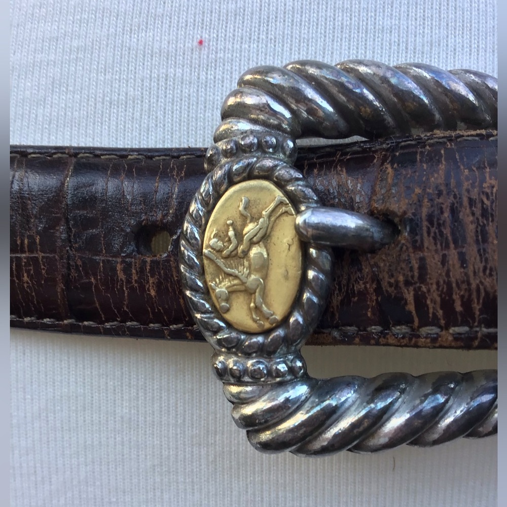 Brighton Museum Collection belt classical mythology figures  size L